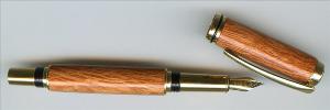 Baron II - Fountain Pen Titanium Gold 