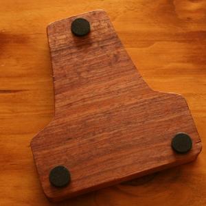  iPad 2/3 stand in Tasmanian Blackwood