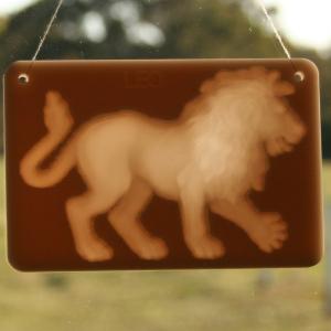  Window lithophane - zodiac - Leo