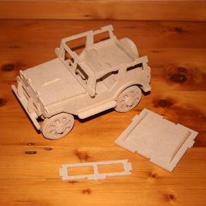  Jeep 3D puzzle in MDF
