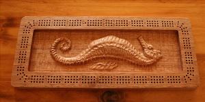  Seahorse Cribbage Board