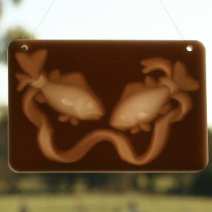  Window lithophane - zodiac - Pisces