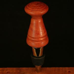 Chrome bottle stopper