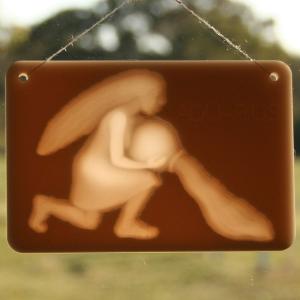  Window lithophane - zodiac - Aquarius
