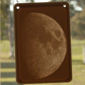  Window lithophane - moon
