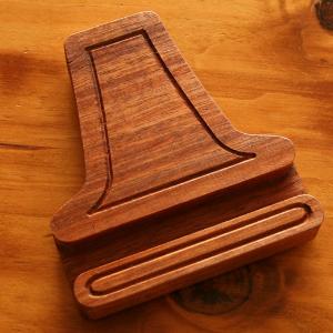  iPad 2/3 stand in Tasmanian Blackwood