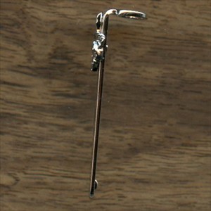  Dayacom Rose Engraving Slimline pen kit in Rhodium