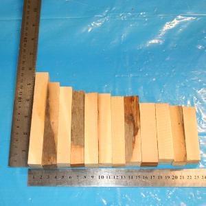  Mix of Huon Pine short blanks