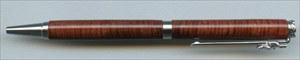  Dayacom Rose Engraving Slimline pen kit in Rhodium