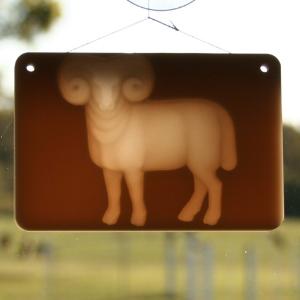  Window lithophane - zodiac - Aries