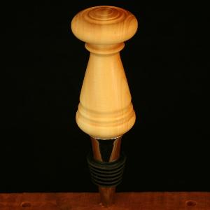  Chrome bottle stopper
