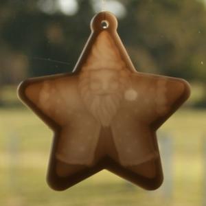  Window lithophane - santa star