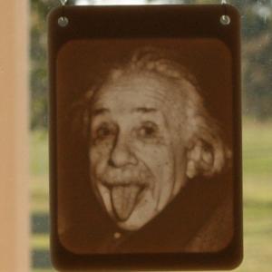  Window Lithophane - Einstein