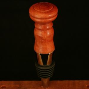  Chrome bottle stopper